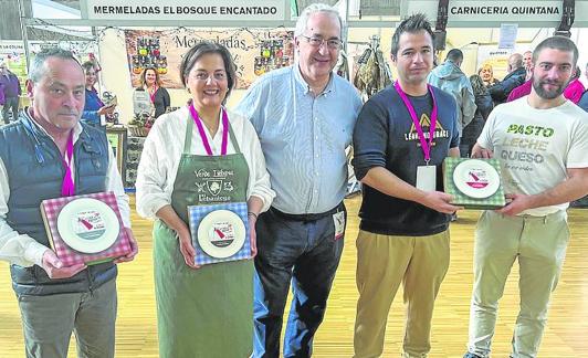 Los galardonados. 