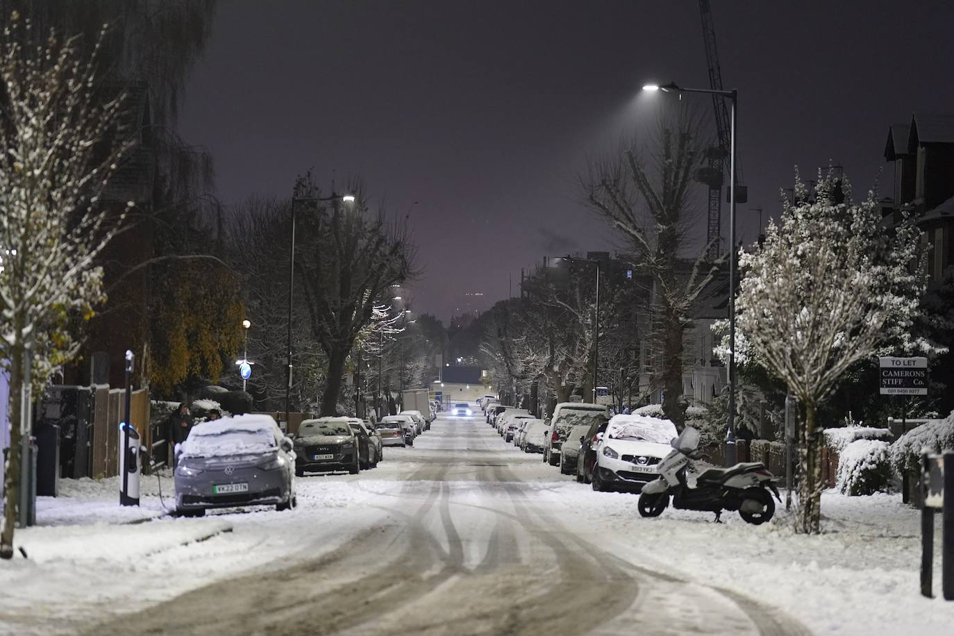 Fotos: Espectacular nevada en Londres