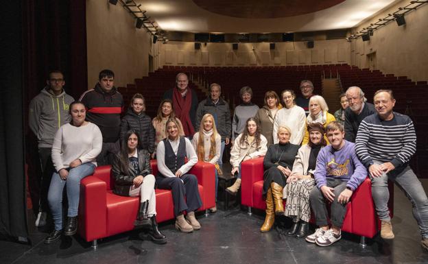 La cantante con el público invitado al concierto