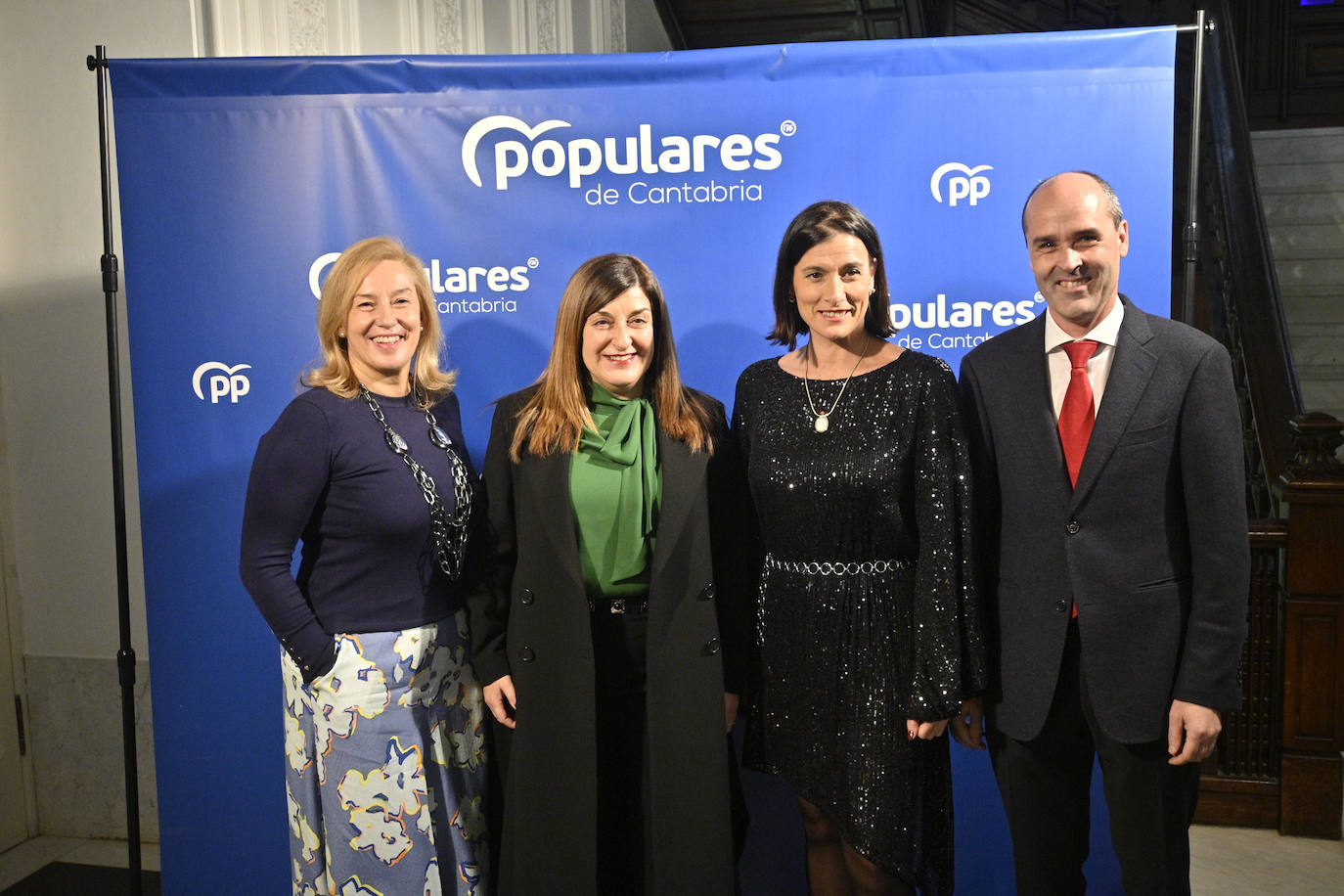 María José González, María José Sáenz de Buruaga, Gema Igual, Juan José Alonso