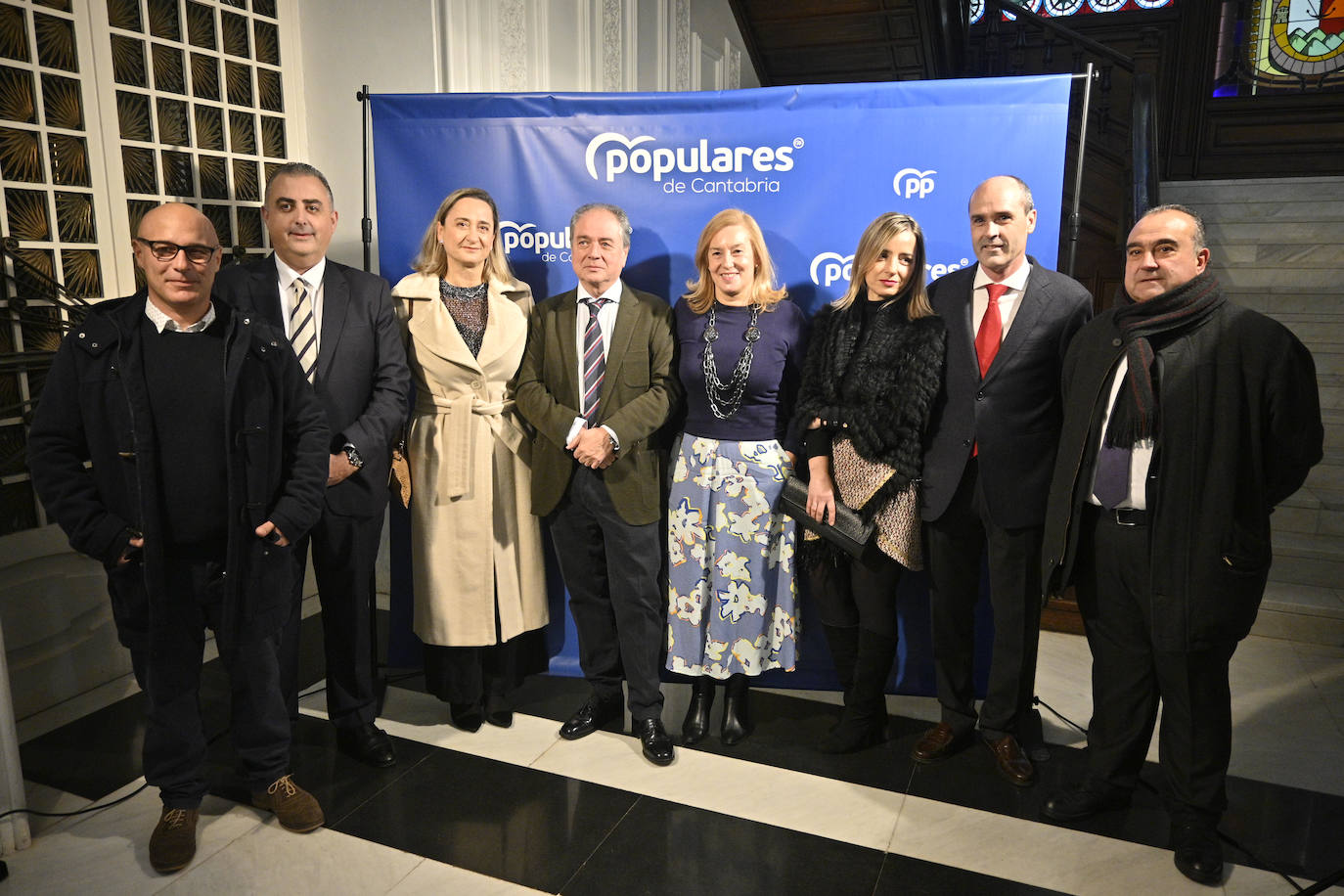 Manuel Díaz, Roberto Media, Marta de la Fuente, Víctor Gil, María José González, Rita Gatón, Juan José Alonso, Julián Salcines