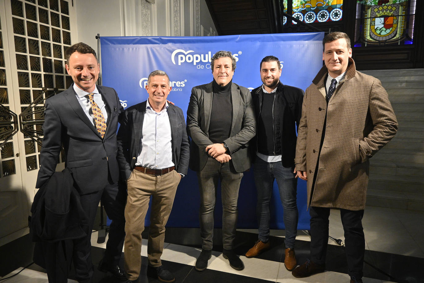 Alejandro Liz, Rafael de la Gándara, Íñigo Fernández, Juan Manuel Mancebo, Jesús Feixa