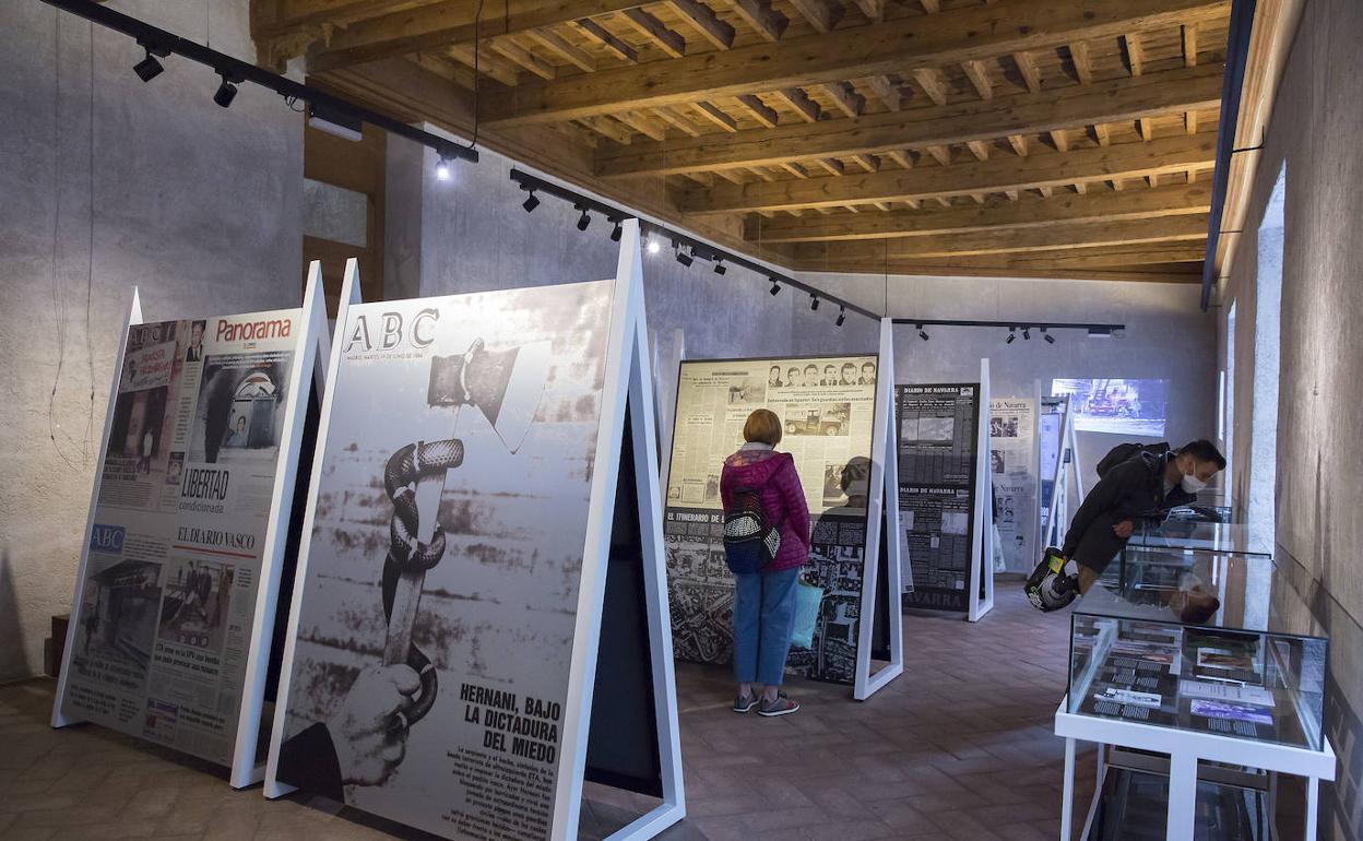 La muestra ha estado expuesta en el Palacio del Condestable de Pamplona. 