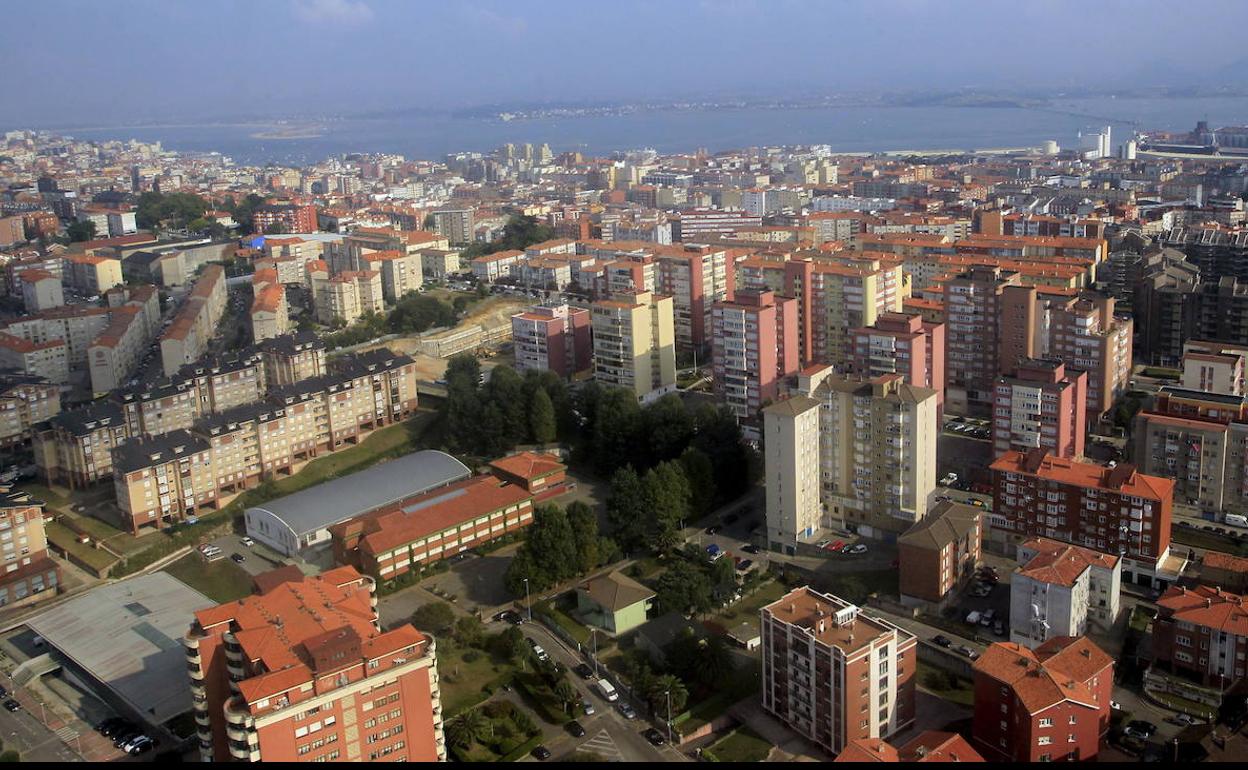 Vista aérea de General Dávila.