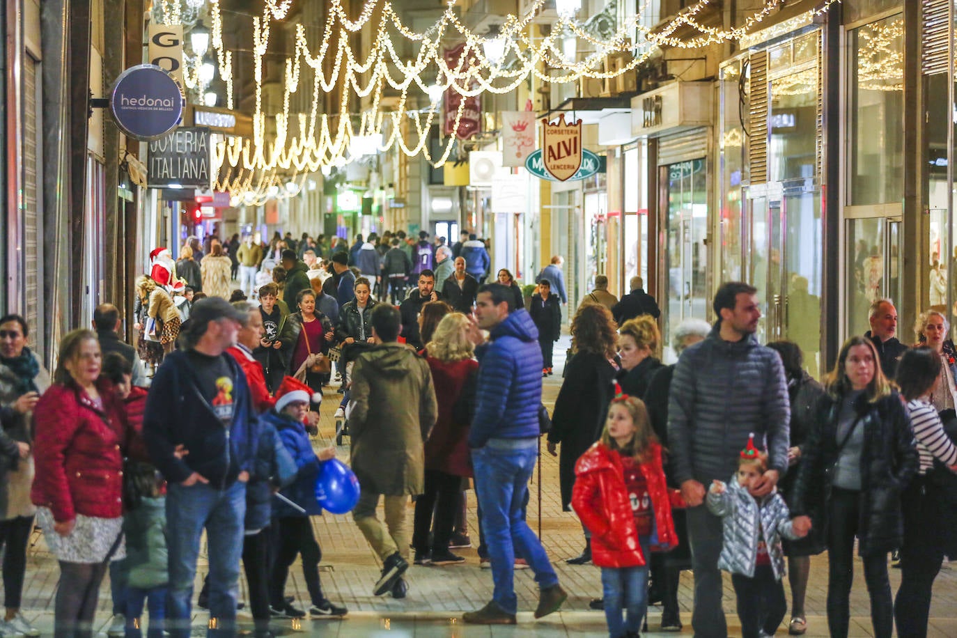 Fotos: Las mejores imágenes del ambiente navideño en Santander