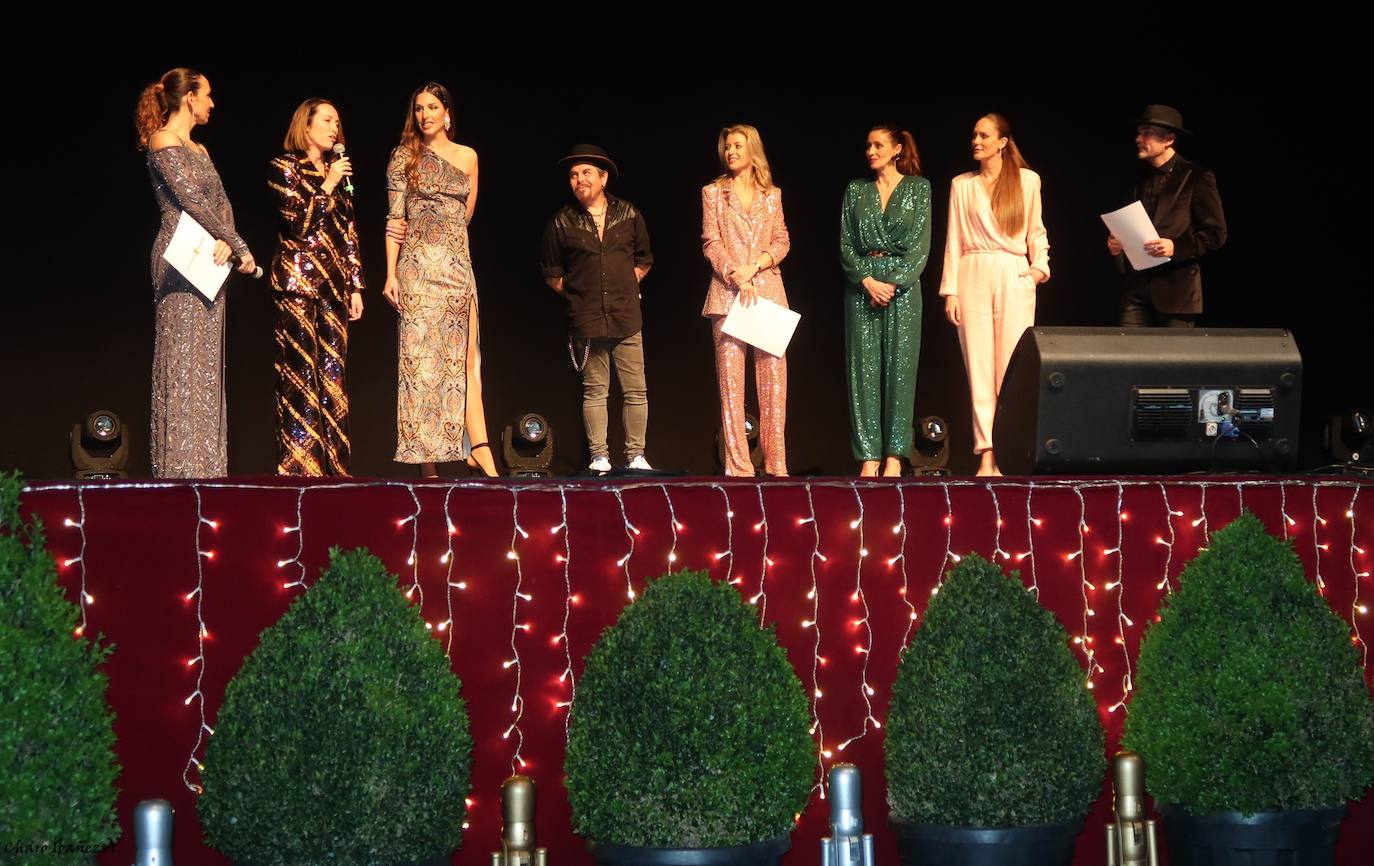 Veinticinco artistas y creadores cántabros mostraron su arte en el Teatro Concha Espina durante la Gala Solidaria de Navidad para recaudar fondos para al Banco de Alimentos, Cáritas y la Cocina Económica