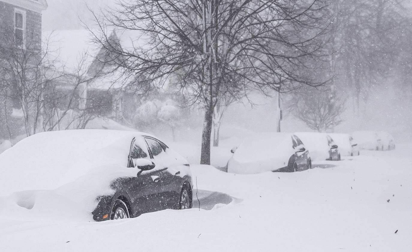 Fotos: Las espectaculares imágenes que deja la tormenta polar Elliot en Estados Unidos