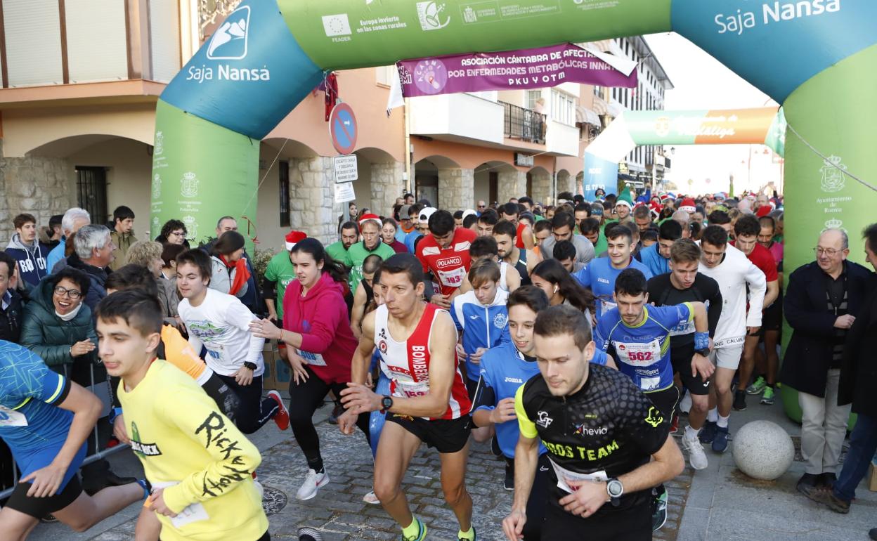 La San Silvestre barqureña de una edición anterior. 