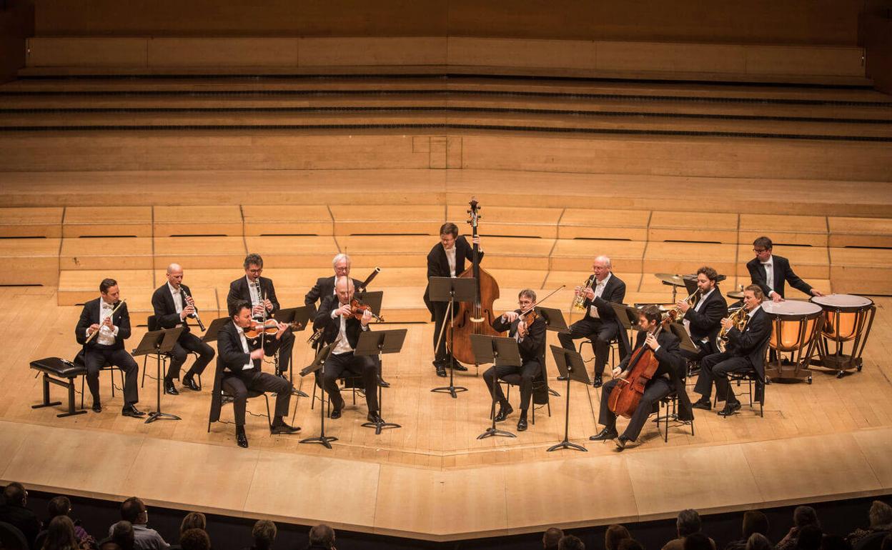 Los músicos, procedentes de la Filarmónica de Viena, están estos días de gira por varias capitales españolas.