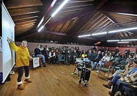 Reunión informativa de la coordinadora contra la planta de biogás en Cabezón