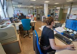Dependencias de la Consejería de educación en Santander