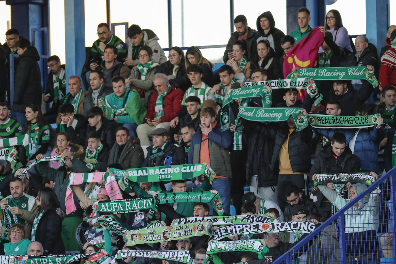 Las mejores imágenes del Ponferradina-Racing