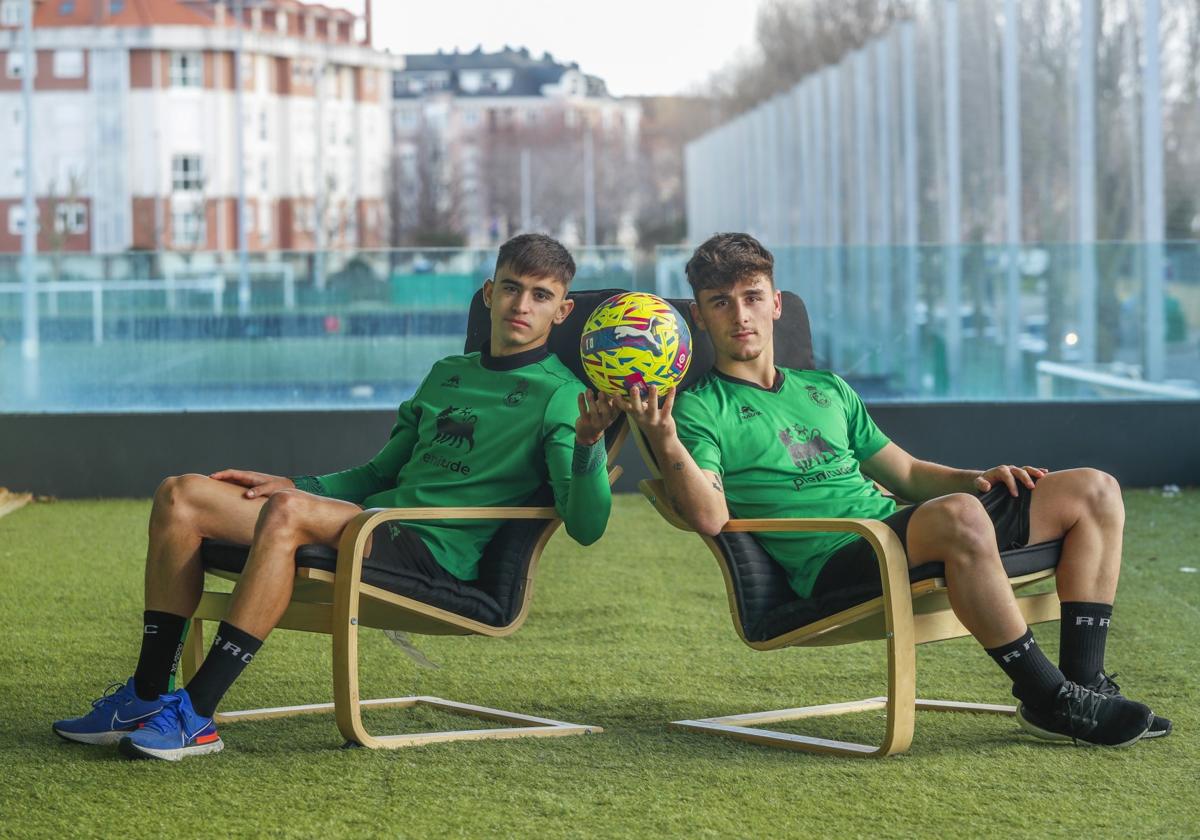 Mario García y Yeray se conocen desde la infancia y ahora comparten el éxito del pasado domingo en Ponferrada