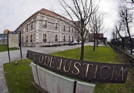 Vista del Palacio de Justicia de Cantabria