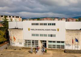 Pabellón deportivo Vicente Trueba, ubicado en la Avenida de la Constitución