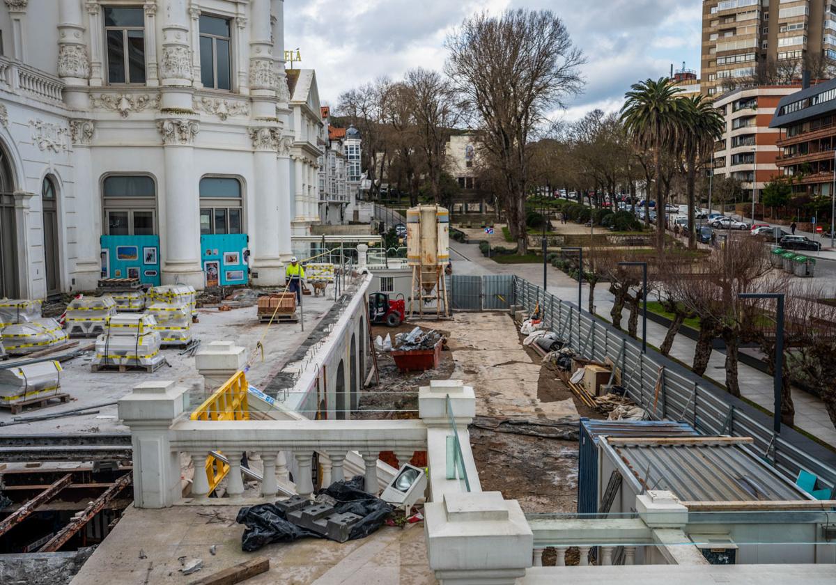 El Casino recupera la imagen clásica del edificio