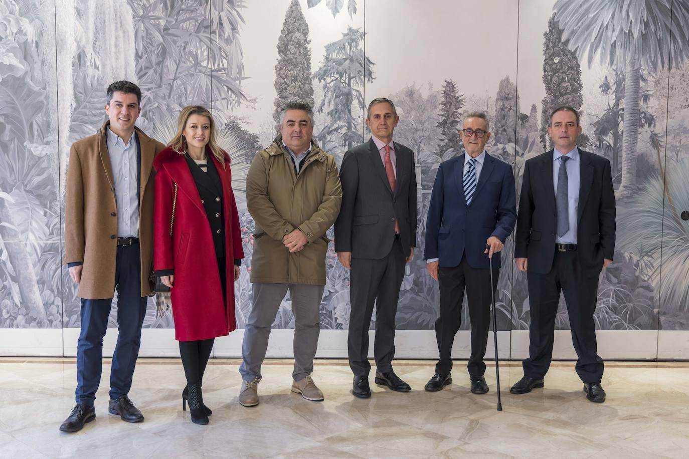 Daniel Fernández, Vanesa Martínez, Fernando Olaiz, Ignacio Viota, Arsenio Tazón y Manuel Díaz