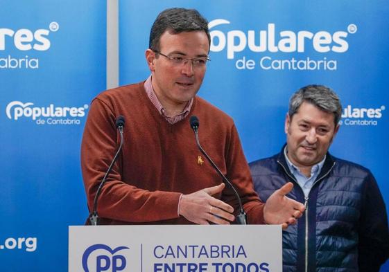 Jaime Díaz, en su presentación con el PP el pasado viernes.