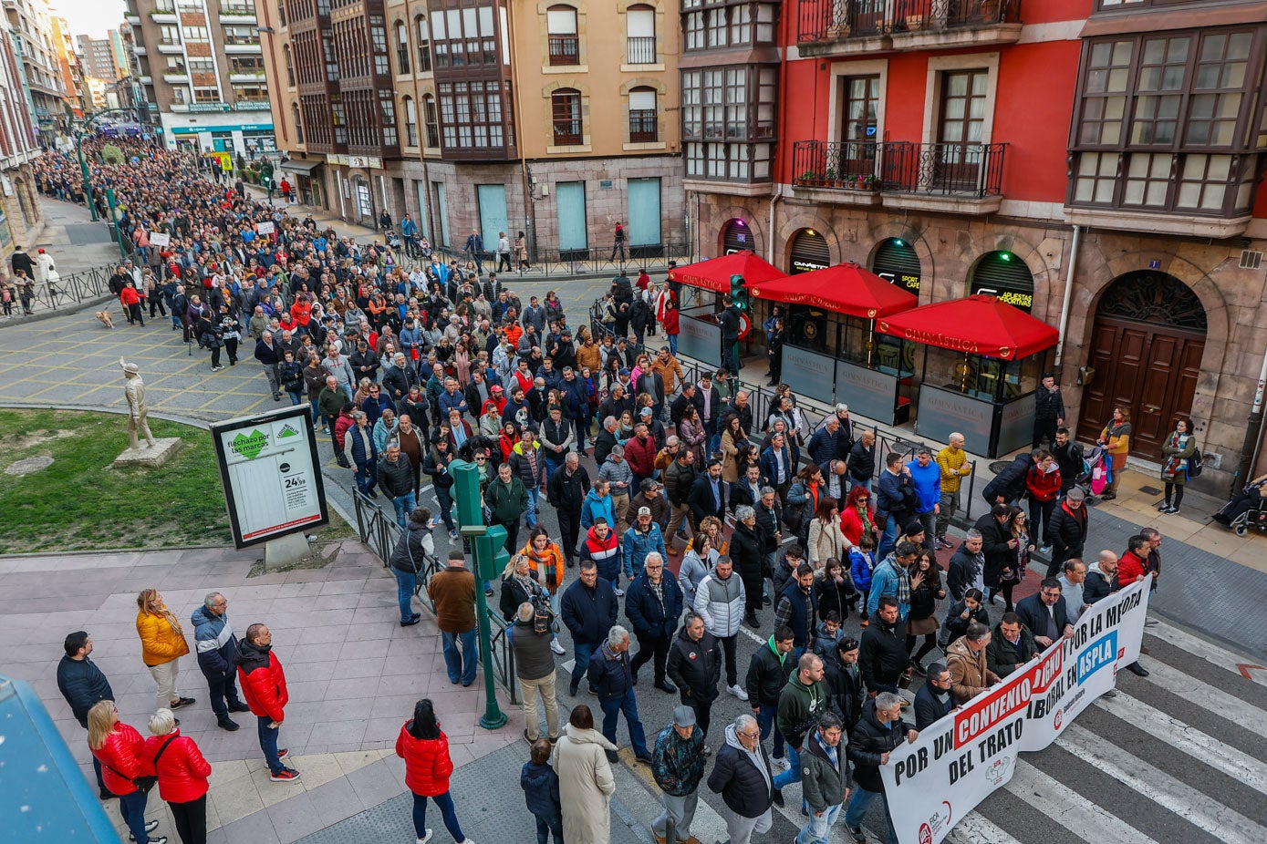 Los trabajadores de Aspla vuelven a la calle