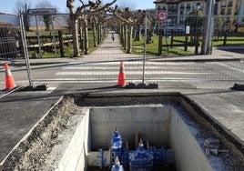 Obras que se están ejecutando en La Abadilla-Sarón