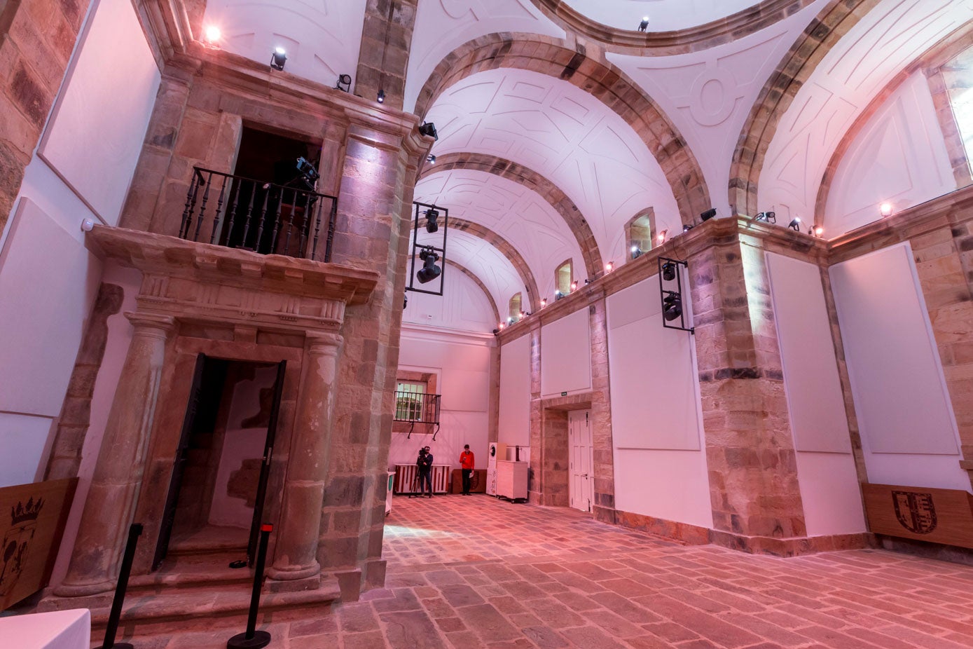 La capilla es el nuevo espacio para la celebración de convites, exposiciones y otros eventos.