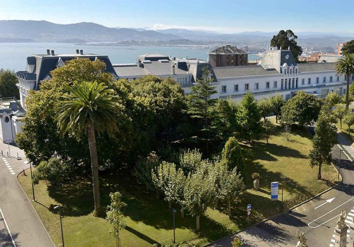 Vista general del Hospital Santa Clotilde, adjudicatario de este contrato durante años