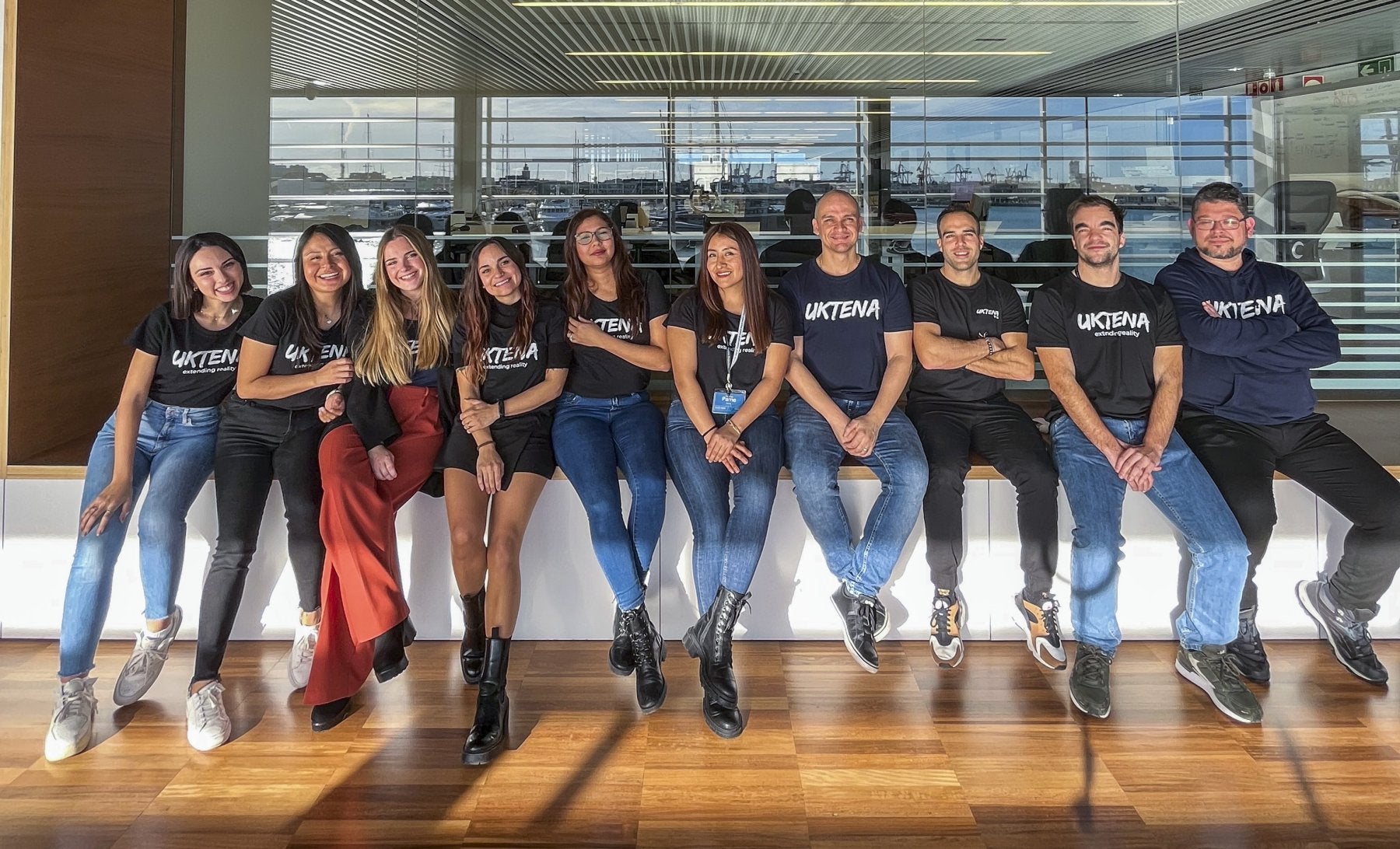 Equipo de la startup cántabra Uktena.