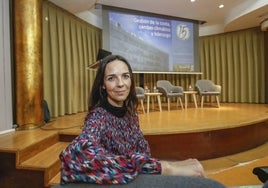 Jara Martínez estuvo el miércoles en el Ateneo de Santander