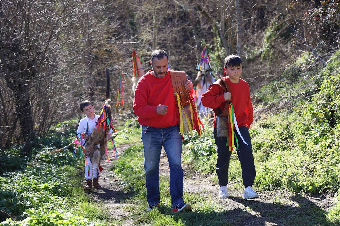 Los campanos no podían faltar en la celebración