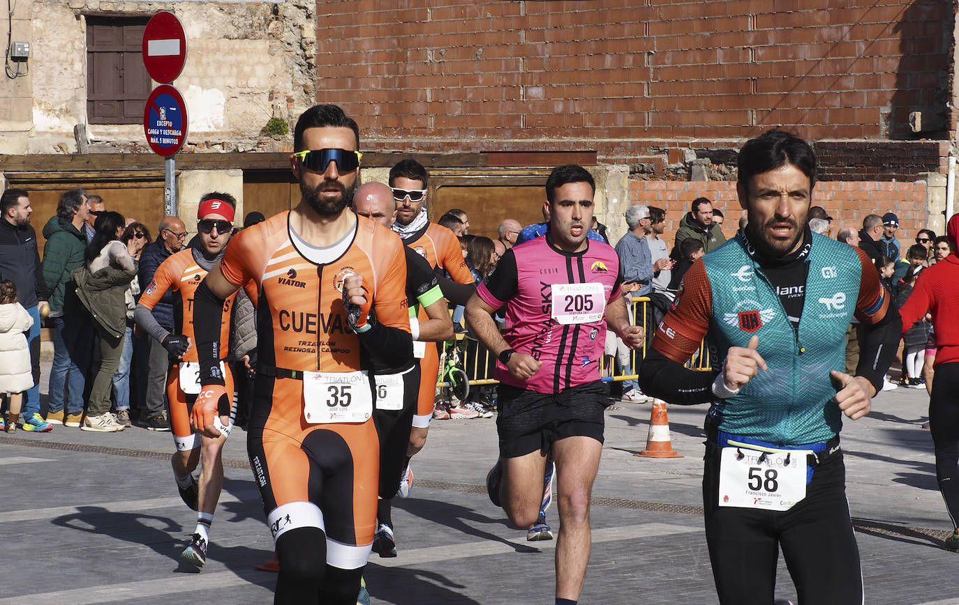 Las imágenes del Triatlón Blanco de Reinosa