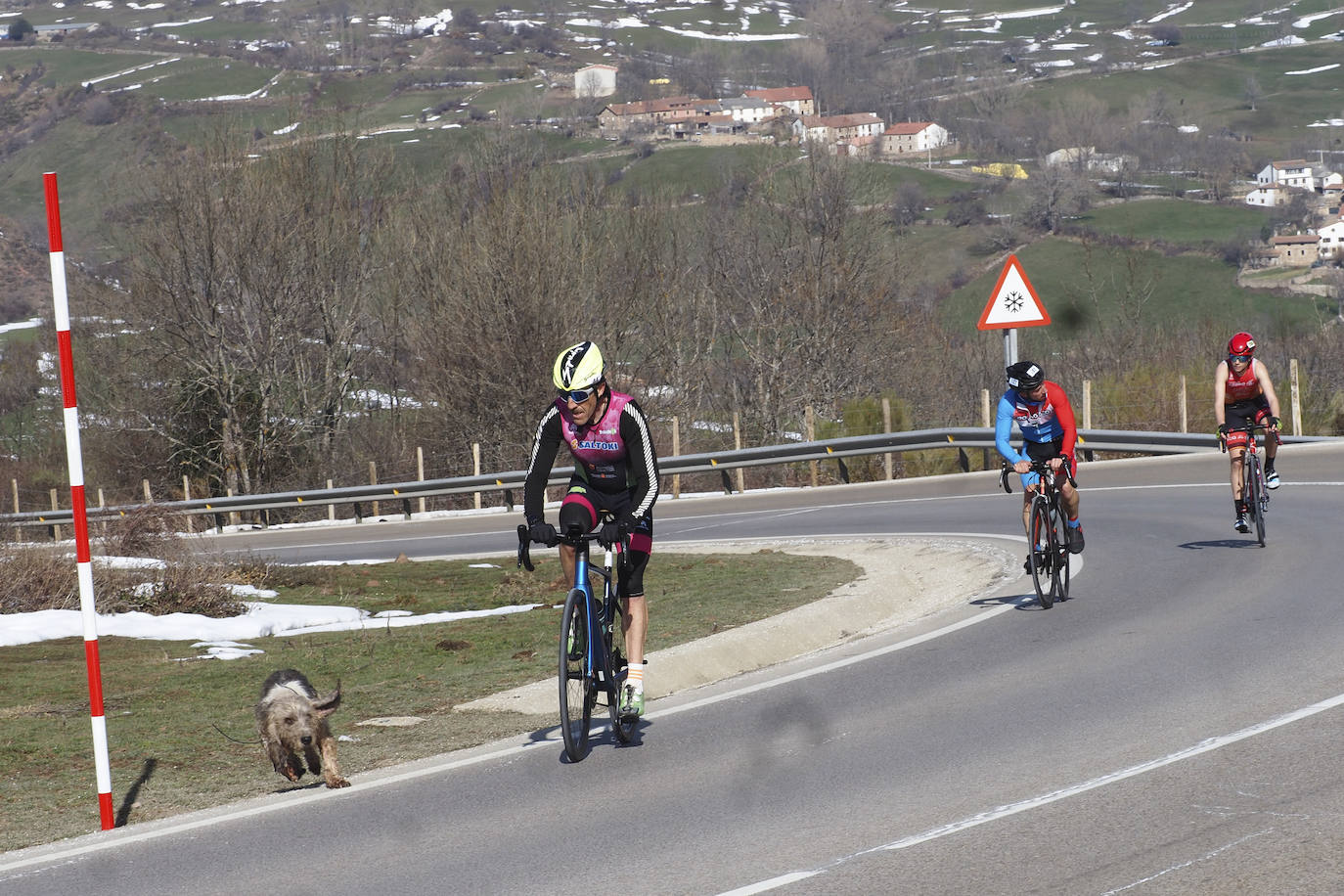 Las imágenes del Triatlón Blanco de Reinosa