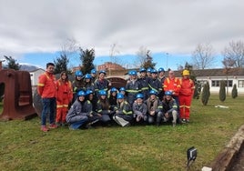 La planta de Reinosa Forgings & Castings acoge a los equipos del Colegio San José-Niño Jesús.