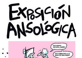 Cartel anunciador de la 'Exposición Ansológica' que acogerá el viejo Ayuntamiento de Laredo a partir del próximo viernes