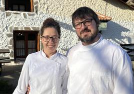 Vanessa López y Cristian Cacho, propietarios del restaurante.