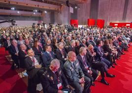 Última Junta de Accionistas celebrada en Santander, el 12 de abril de 2019, en el Palacio de Exposiciones.