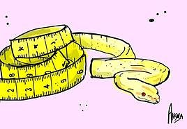 Qué serpiente tan cariñosa