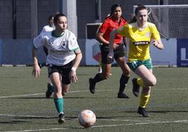 El Racing Féminas se deshizo en tanos del líder.