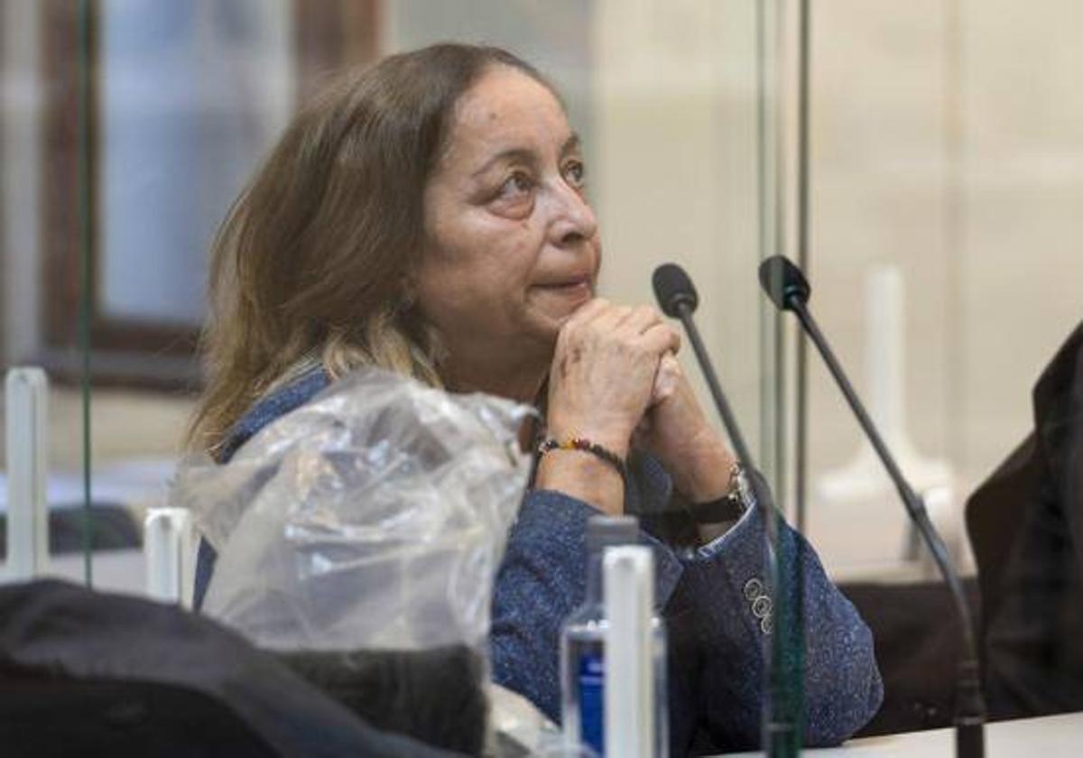 Carmen Merino durante una de las sesiones del juicio.