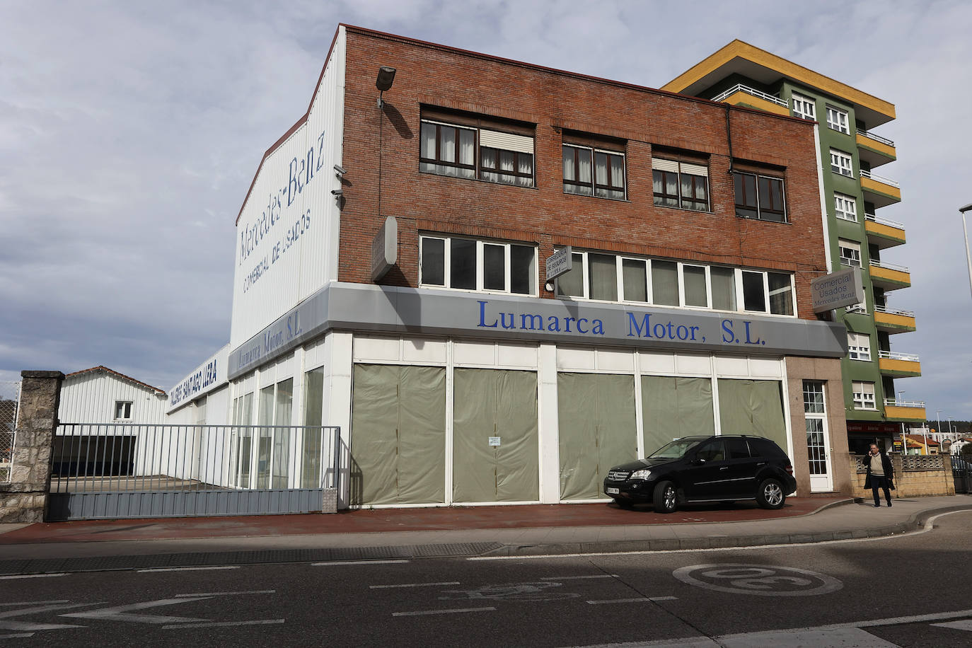 Instalaciones de Lumarca, situadas en la Avenida de Palencia.