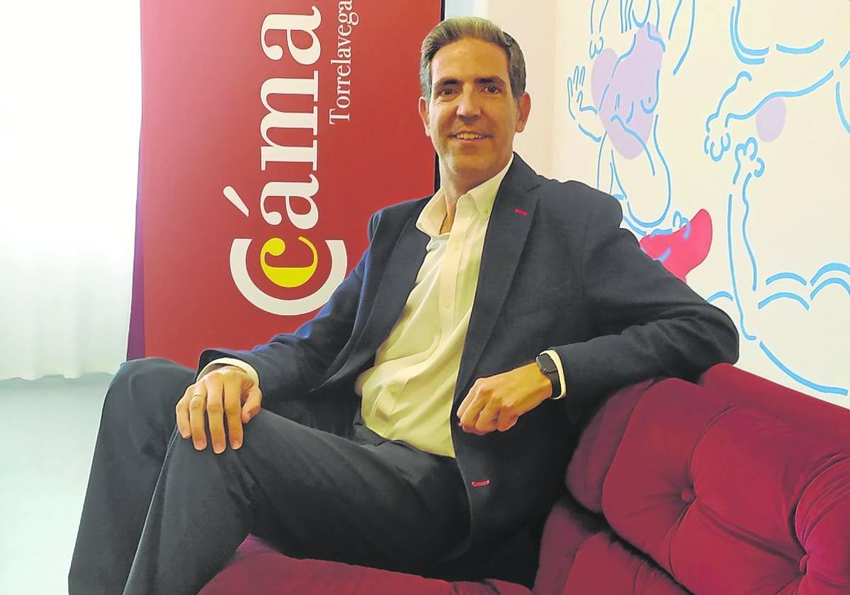 Carlos Augusto Carrasco, presidente de Cámara Torrelavega.