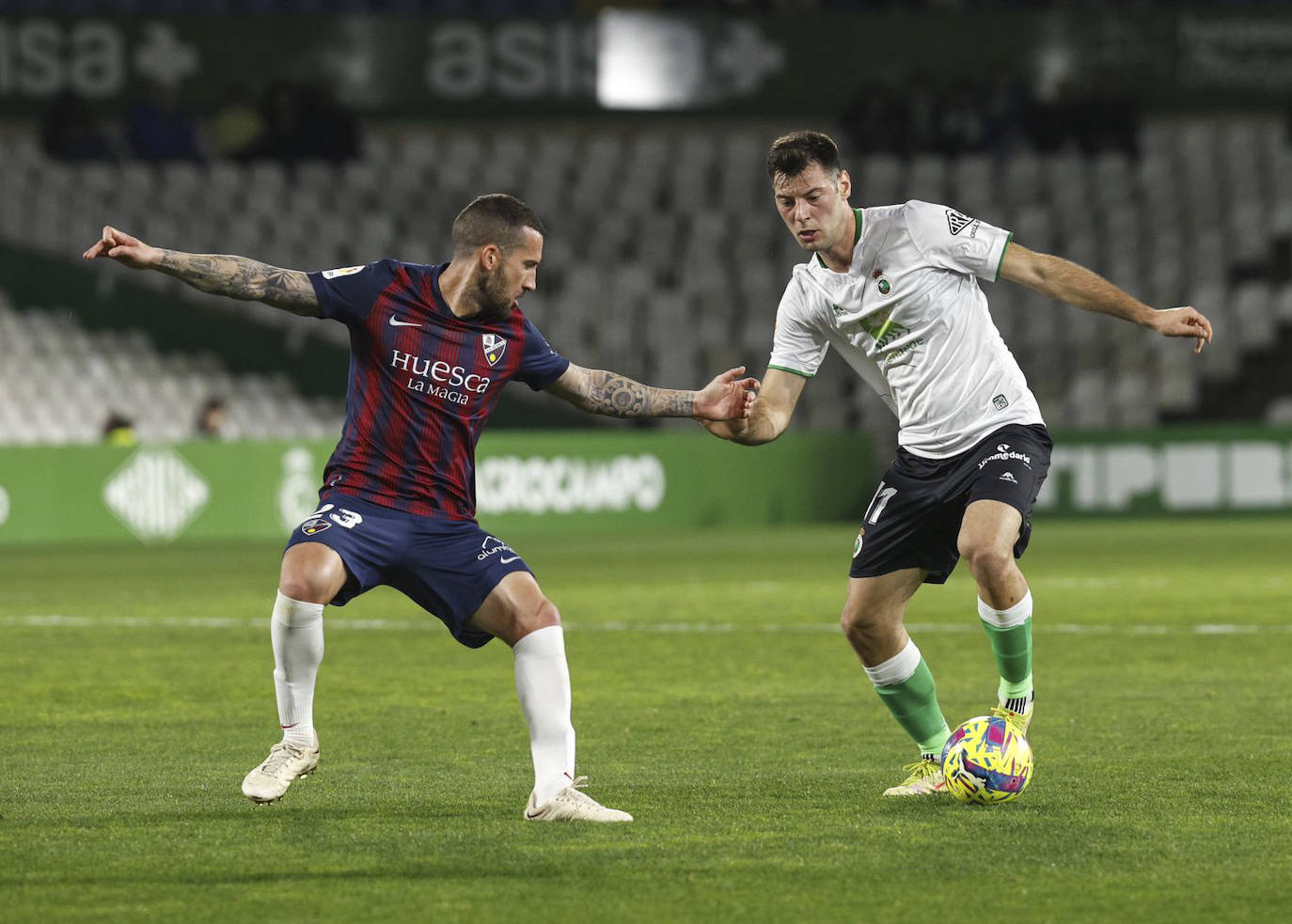 Baturina, en acción frente a Sielva.