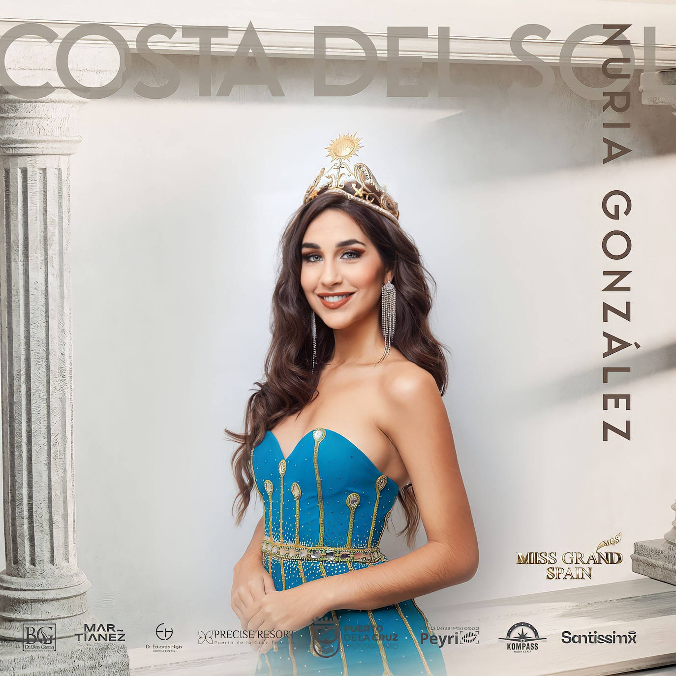 Nuria González es la miss que luchará por llevarse la corona a la Costa del Sol.