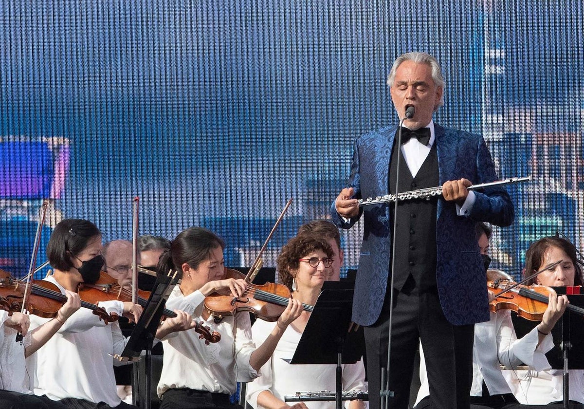 El artista, en Nueva York, en Central Park, en 2021.