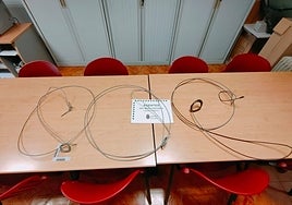 Lazos interceptados al vecino de Arenas de Iguña denunciado.