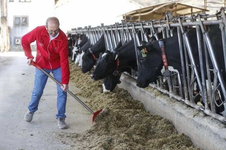 Ivón Entrecanales, de Granja Cudaña: «Incrementamos el precio porque ha subido el diésel, la luz, lo que comen las vacas... No es normal que haya leche a 59 céntimos. Ahora está en torno a 1 euro, lo lógico»