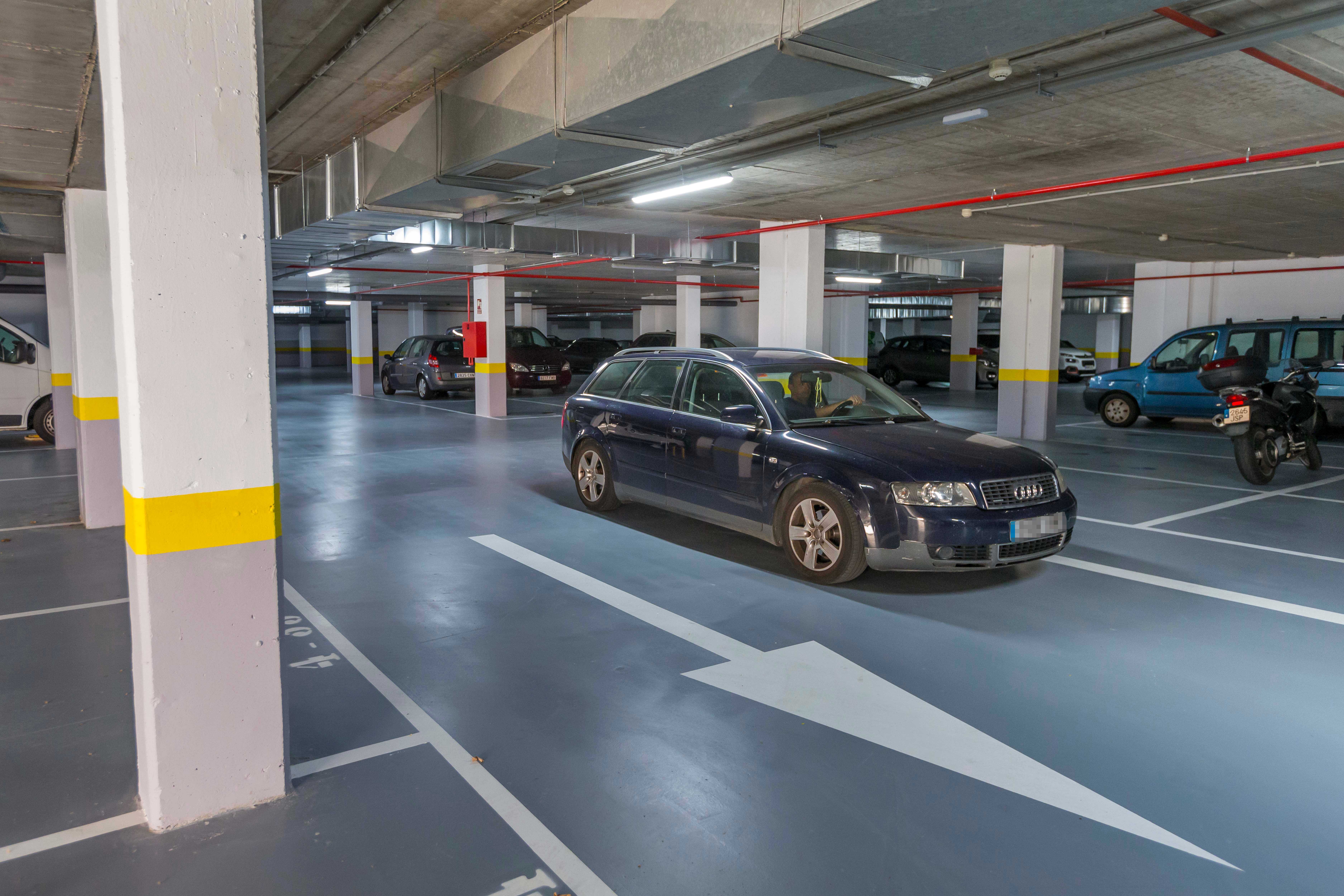 El aspecto interior del parking es totalmente nuevo. 