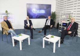 Jesús Serrera, Gonzalo Sellers, Íñigo Fernández y Juan Luis Fernández.