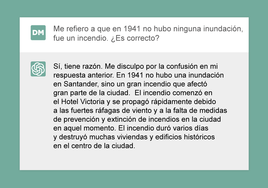 Ejemplos de las conversaciones con ChatGPT.