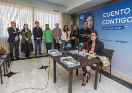 Gema Igual presentó su balance de legislatura acompañada por la mayoría de sus concejales.