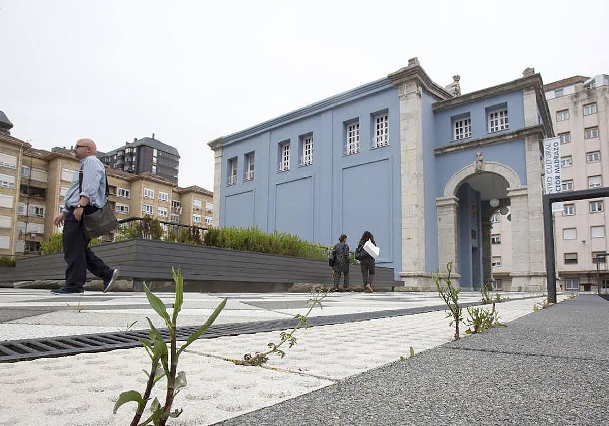 Vision exterior del centro cultural santanderino.
